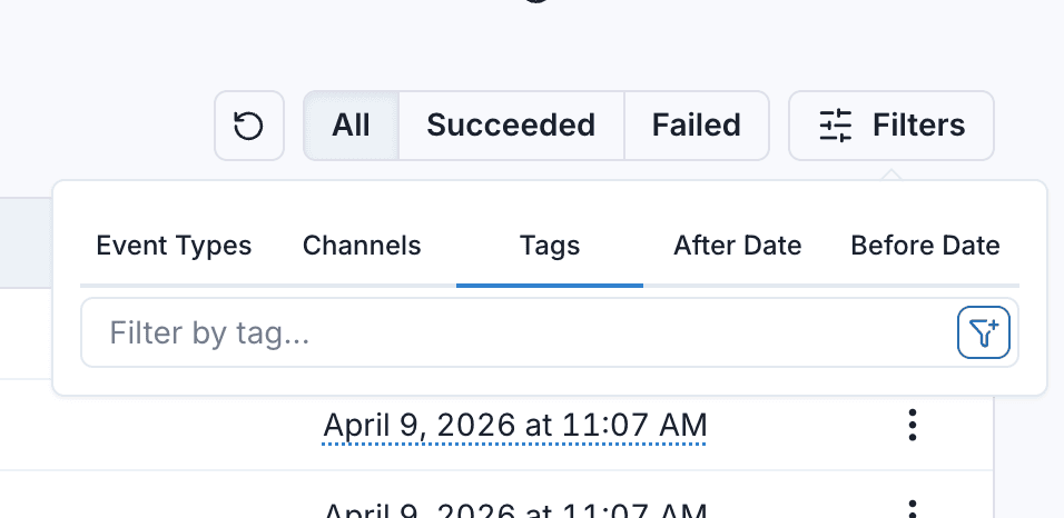 Message Tags in the Application Portal